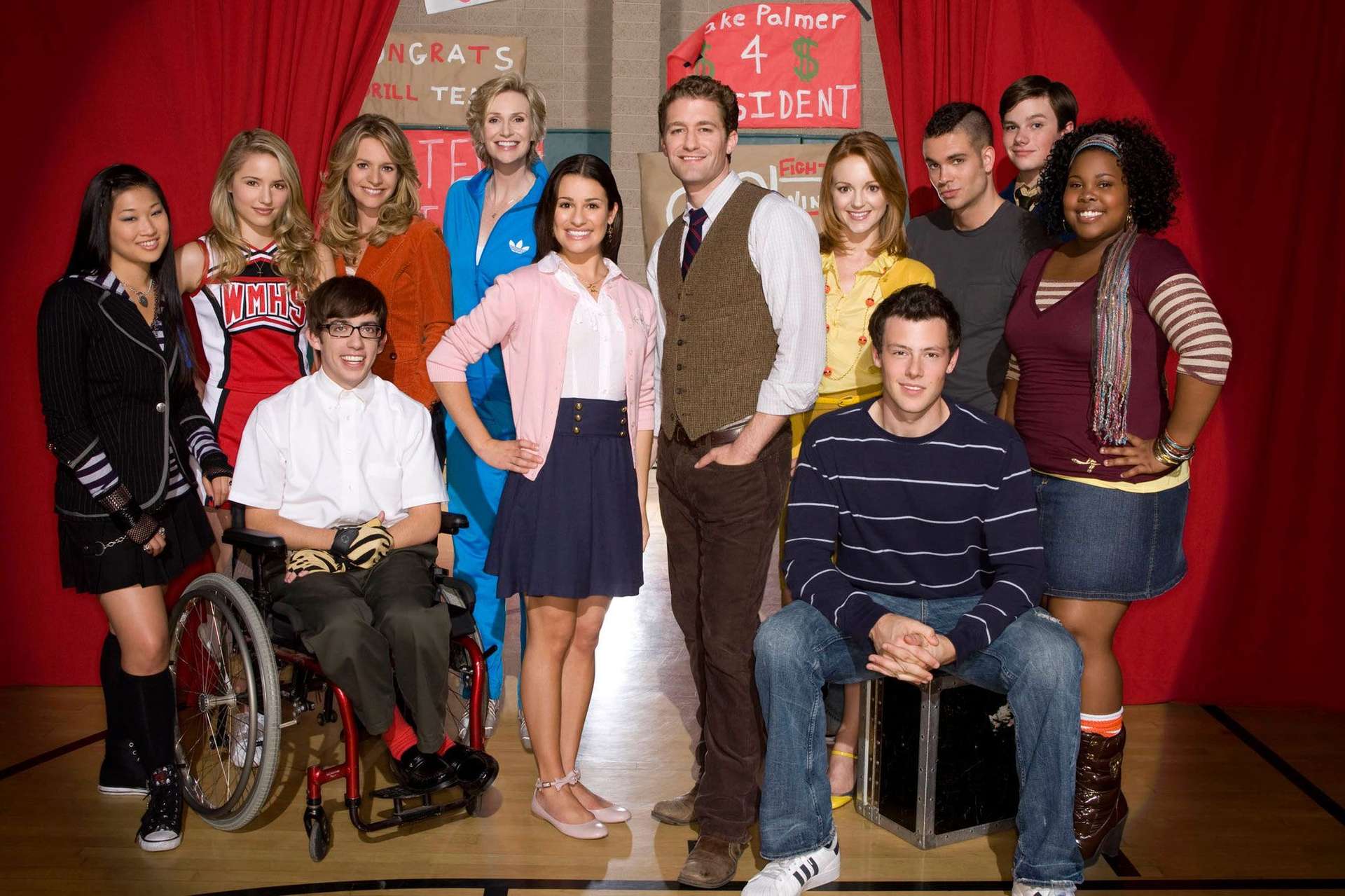 Image des personnages de Glee